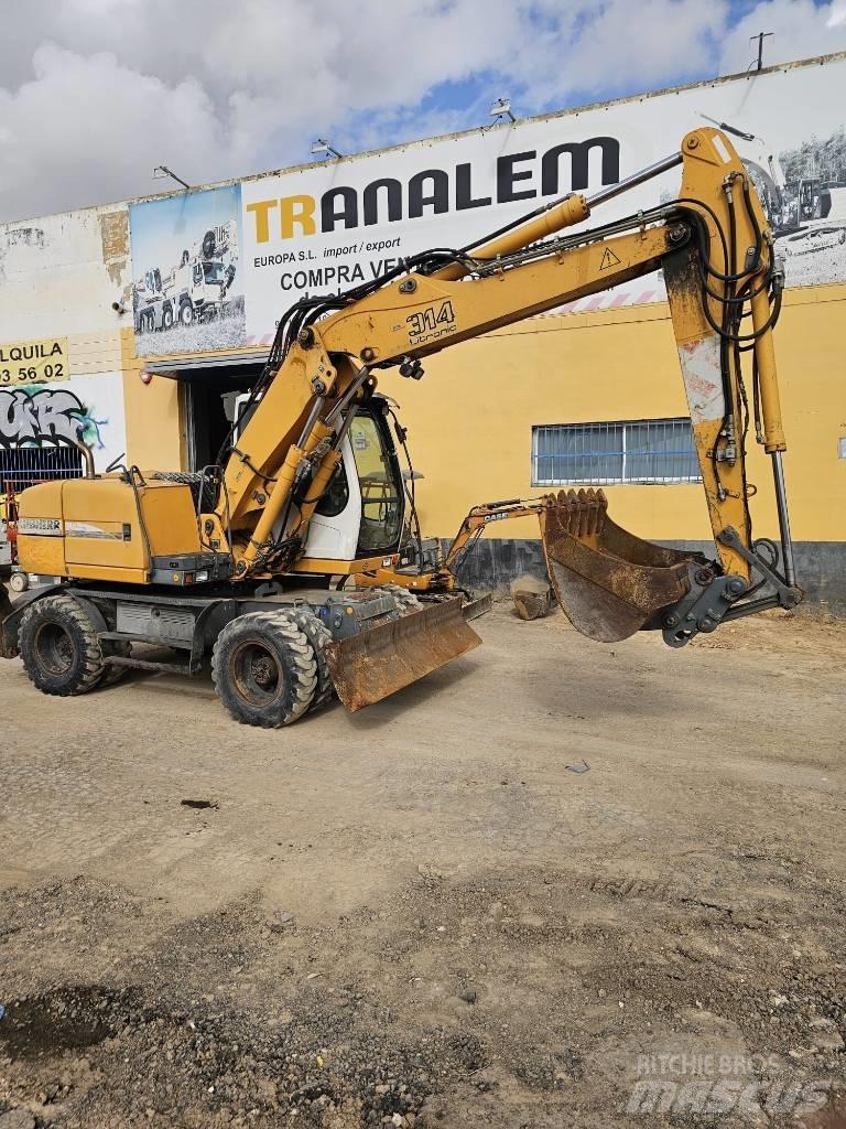 Liebherr 314 ホイール式油圧ショベル（パワーショベル・ユンボ・バックホー）