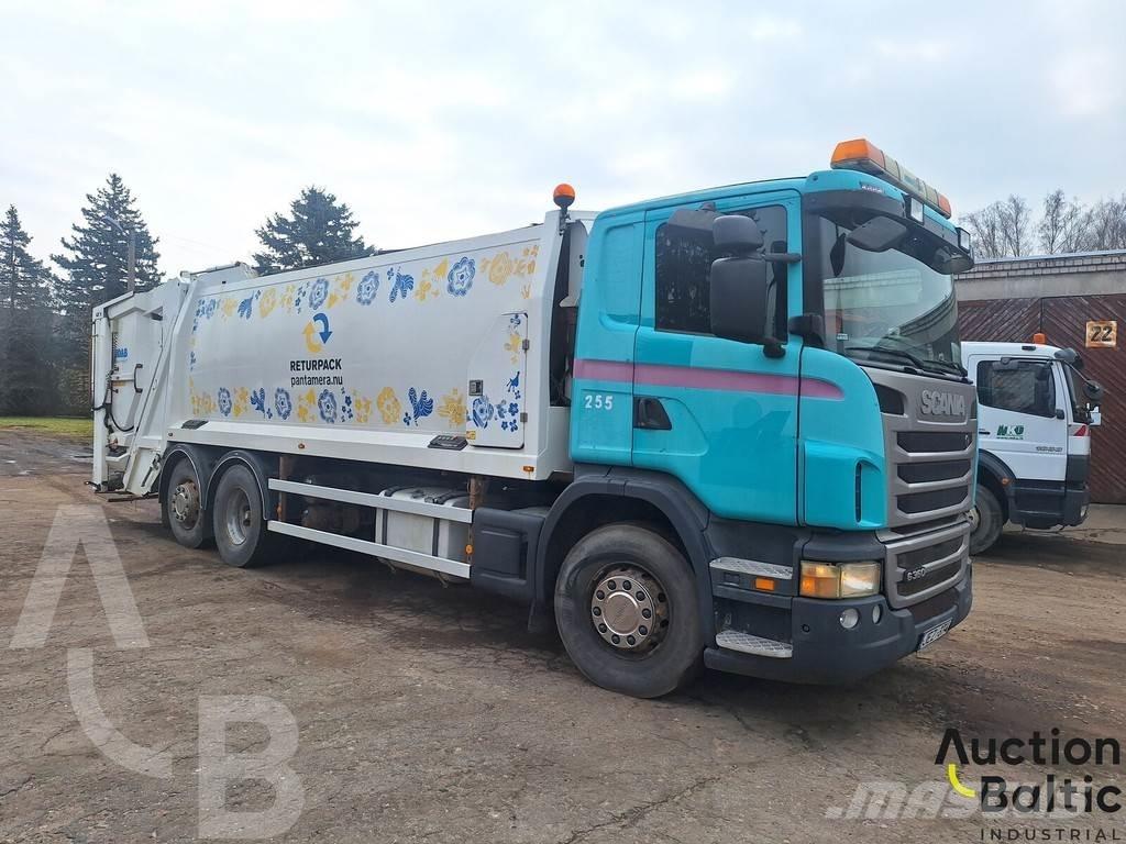 Scania G 360 塵芥車、パッカー車