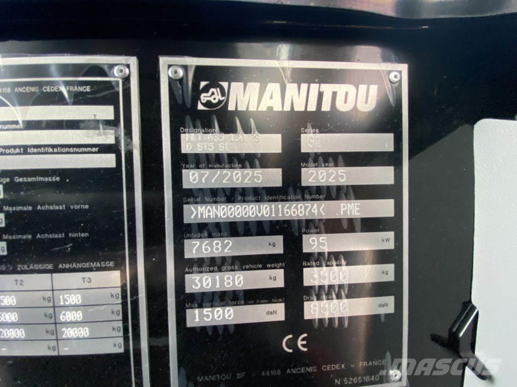 Manitou MLT635 テレスコーピックハンドラー