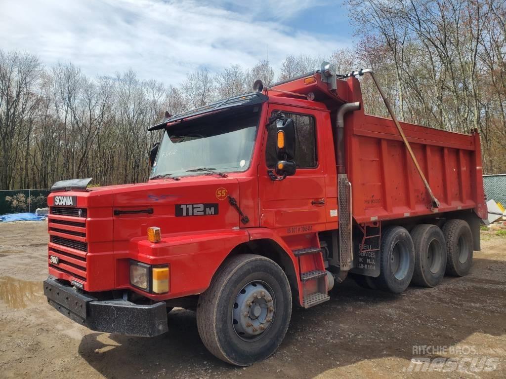 Scania 112 - Tri Axle ダンプ