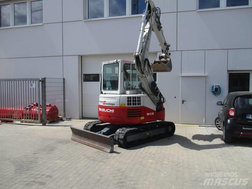 Takeuchi TB 153 FR ミニ油圧ショベル 7t以下（ミニユンボ・ミニディガー）
