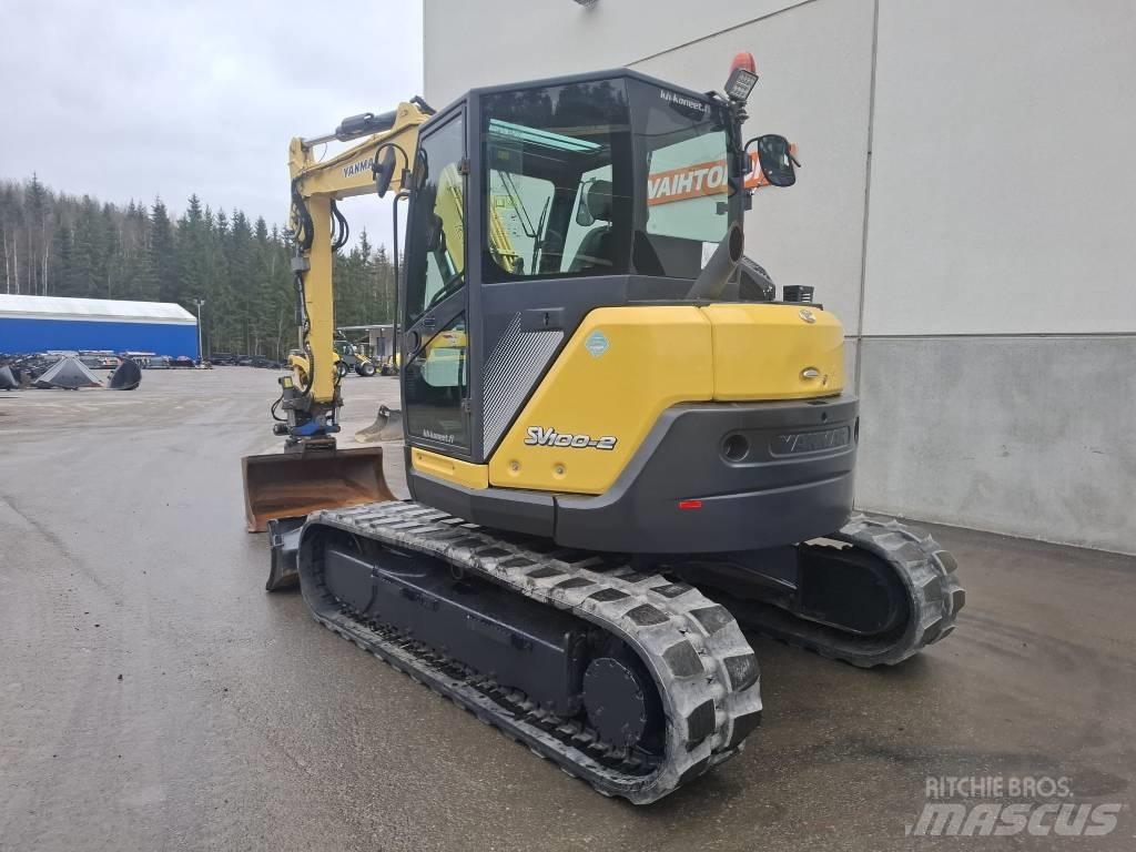 Yanmar SV 100-2A 中型油圧ショベル 7ｔ-12ｔ（ユンボ・パワーショベル・バックホー）