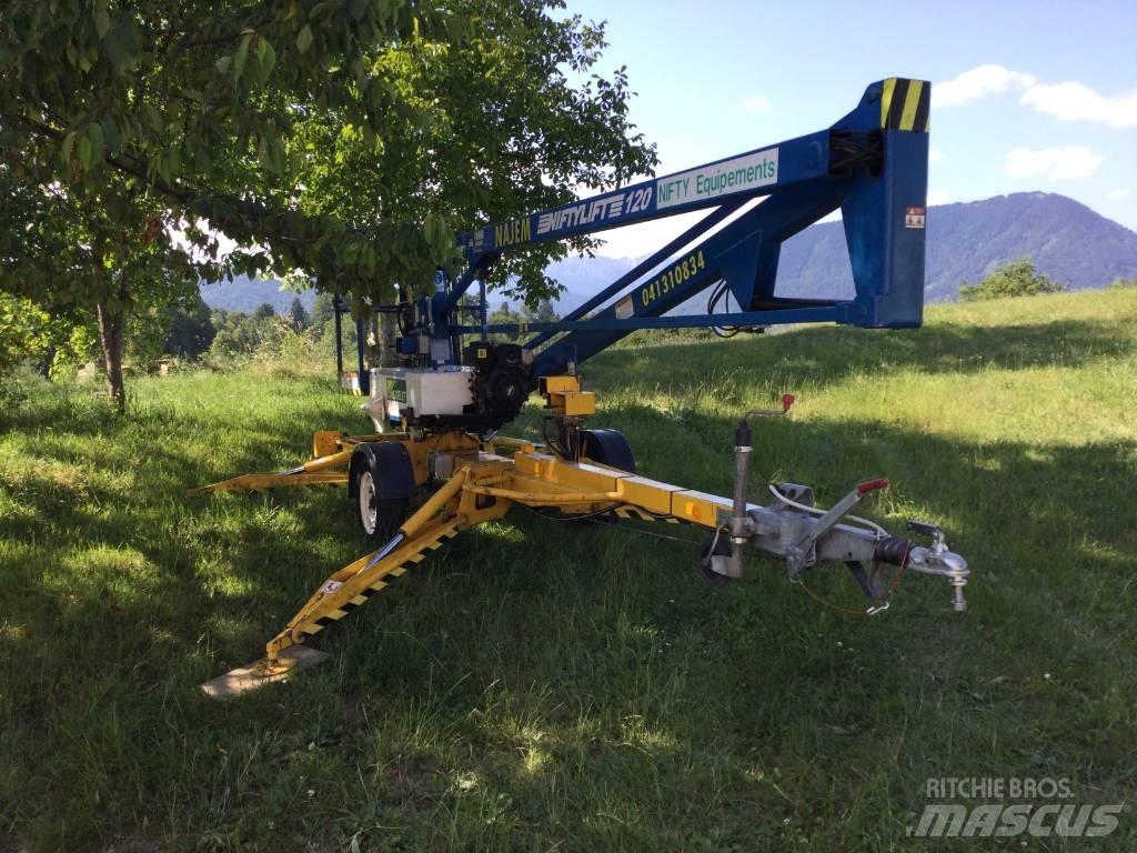 Niftylift 120HDE 高所作業台付トレーラー