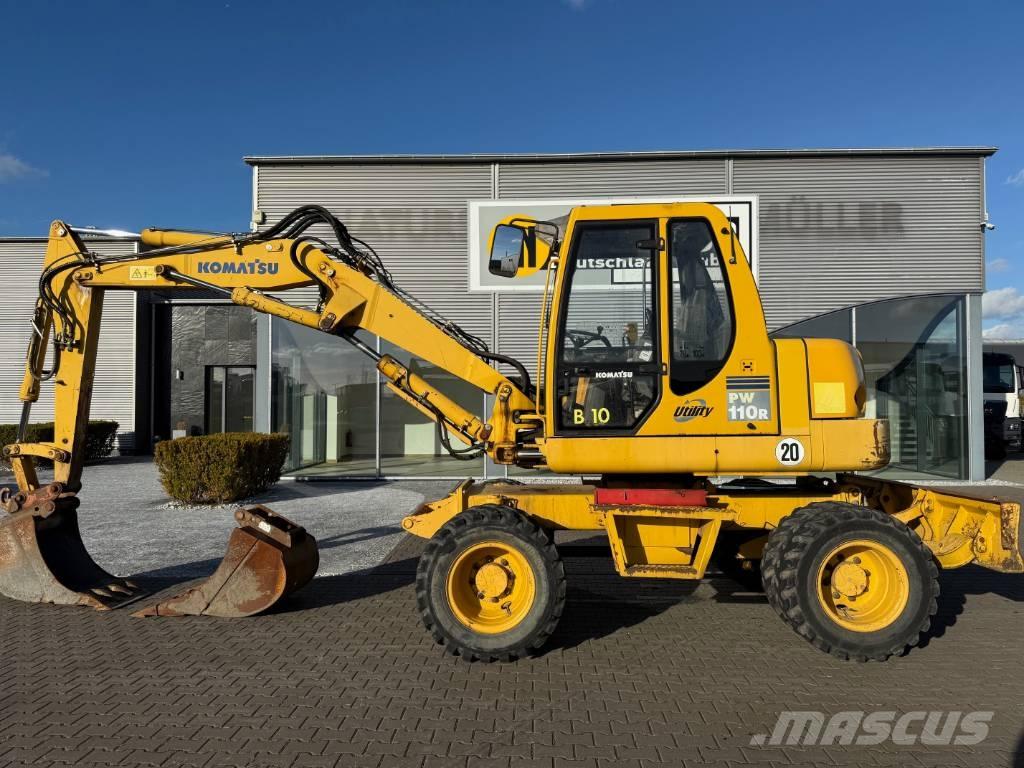 Komatsu PW 110 ホイール式油圧ショベル（パワーショベル・ユンボ・バックホー）