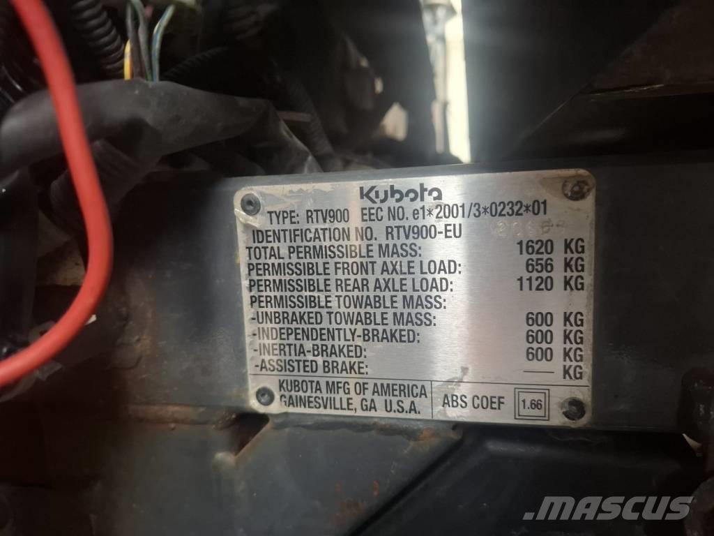 Kubota RTV 900 ユーティリティービークル・多目的四輪車