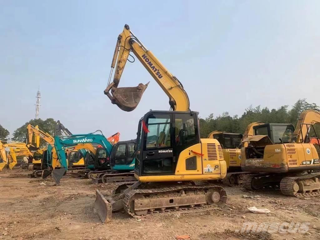 Komatsu PC 70 中型油圧ショベル 7ｔ-12ｔ（ユンボ・パワーショベル・バックホー）