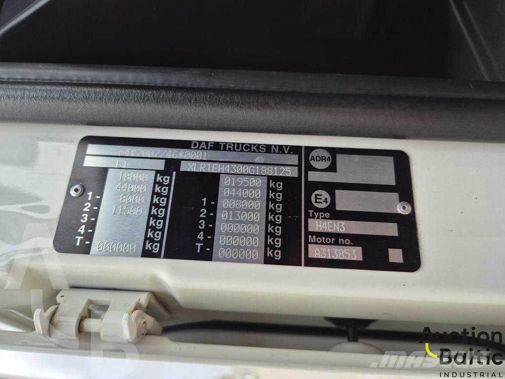 DAF XF 480 FT 中古トラクターヘッド | トレーラーヘッド