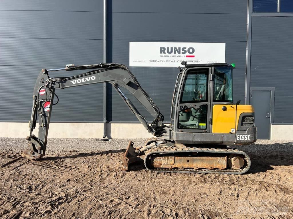 Volvo EC 55 C ミニ油圧ショベル 7t以下（ミニユンボ・ミニディガー）