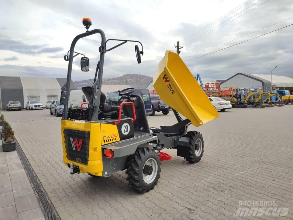 Wacker Neuson DW 20 サイト　ダンプ
