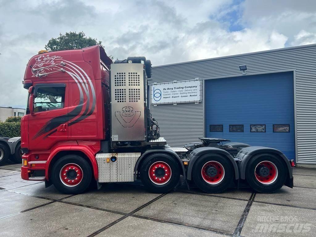Scania R580 8x4 中古トラクターヘッド | トレーラーヘッド