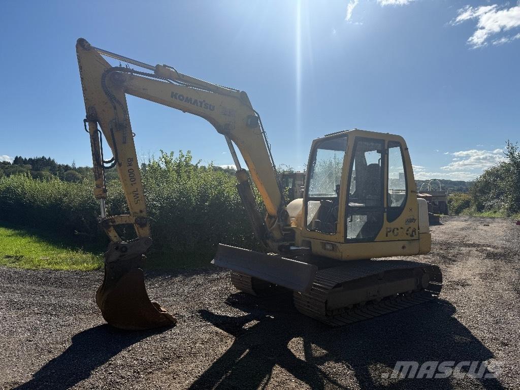 Komatsu PC 75 R-2 中型油圧ショベル 7ｔ-12ｔ（ユンボ・パワーショベル・バックホー）