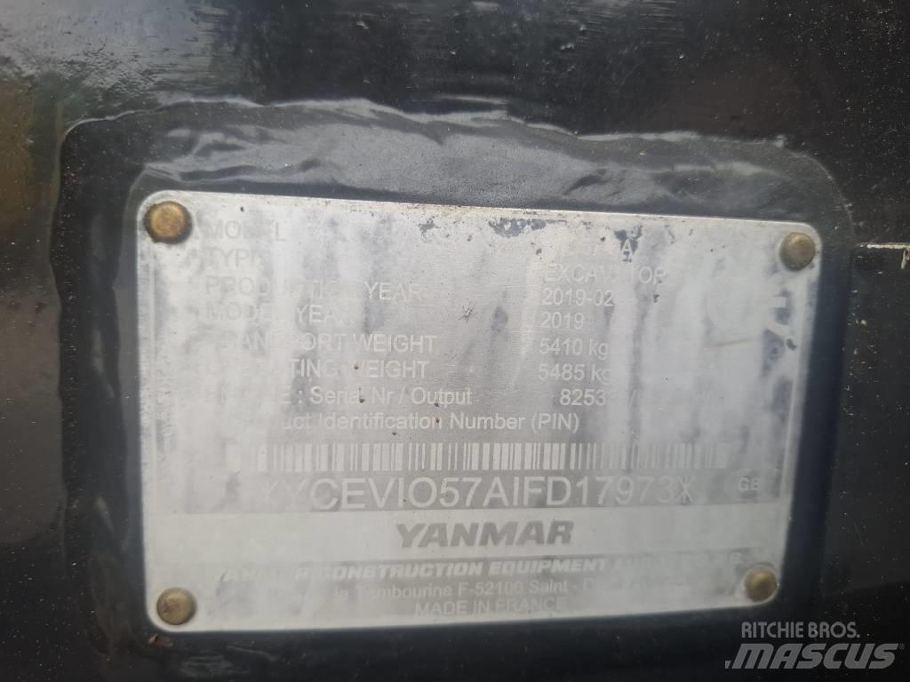Yanmar Vio 57-6A ミニ油圧ショベル 7t以下（ミニユンボ・ミニディガー）