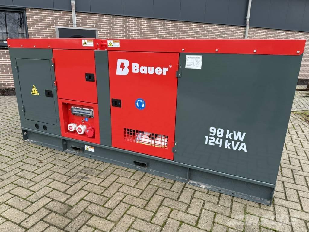 Bauer 124 KVA ディーゼル発電機