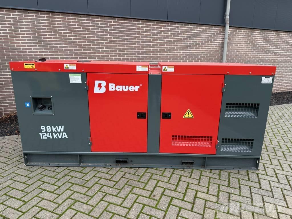 Bauer 124 KVA ディーゼル発電機