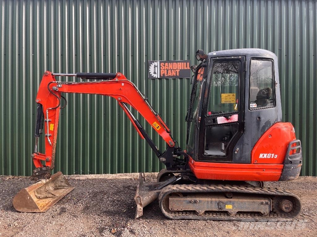 Kubota KX 61-3 ミニ油圧ショベル 7t以下（ミニユンボ・ミニディガー）