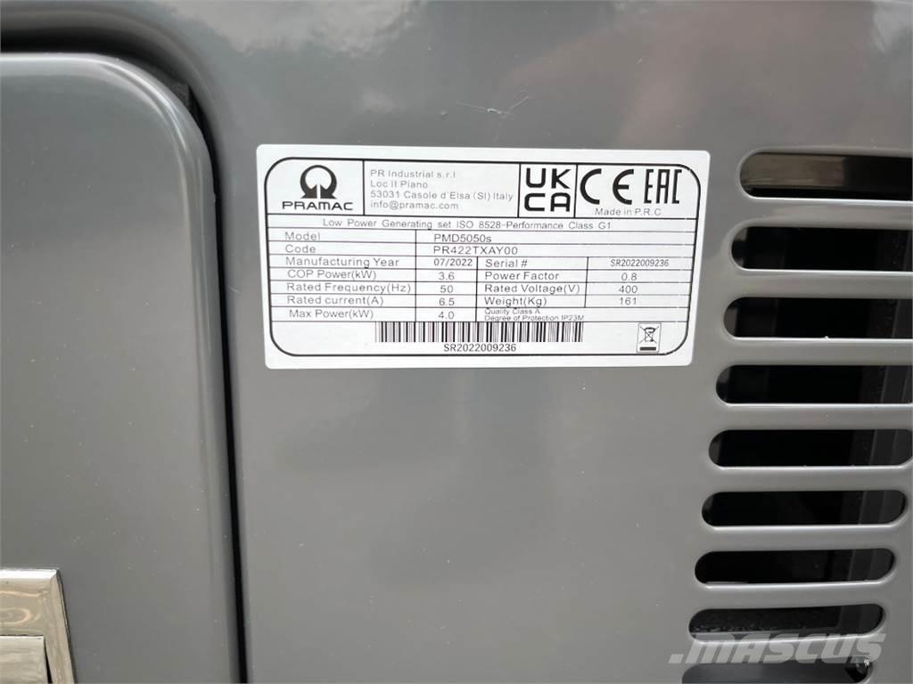 Pramac PMD5050s その他の発電機