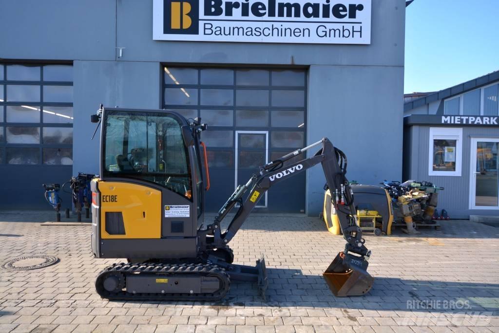 Volvo EC 18 E ミニ油圧ショベル 7t以下（ミニユンボ・ミニディガー）