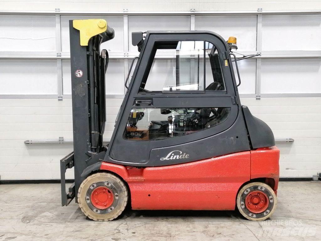 Linde E30-03 バッテリーフォークリフト