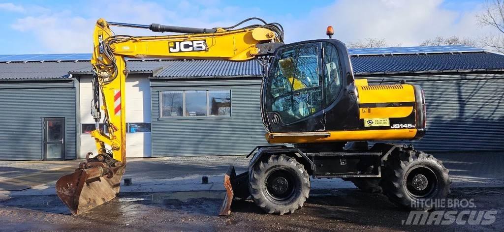 JCB JS145 W ホイール式油圧ショベル（パワーショベル・ユンボ・バックホー）