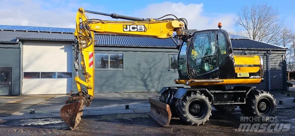 JCB JS145 W ホイール式油圧ショベル（パワーショベル・ユンボ・バックホー）