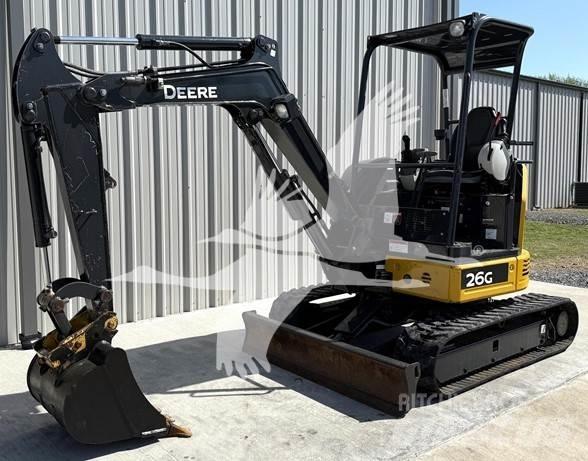 John Deere 26G ミニ油圧ショベル 7t以下（ミニユンボ・ミニディガー）