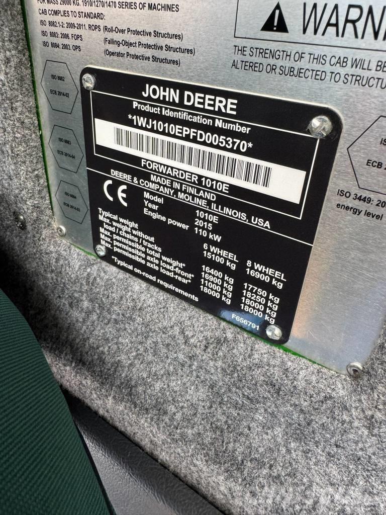 John Deere 1010 E フォワーダー