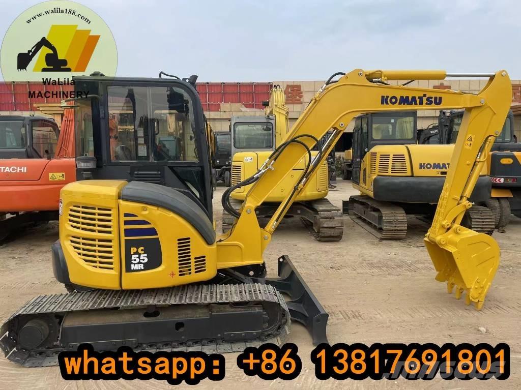 Komatsu PC 55 MR-3 ミニ油圧ショベル 7t以下（ミニユンボ・ミニディガー）