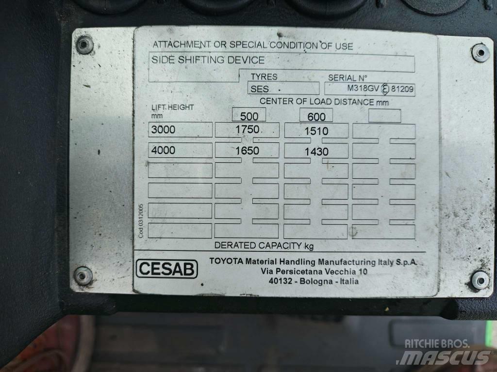 Cesab M 318 G LPGフォークリフト