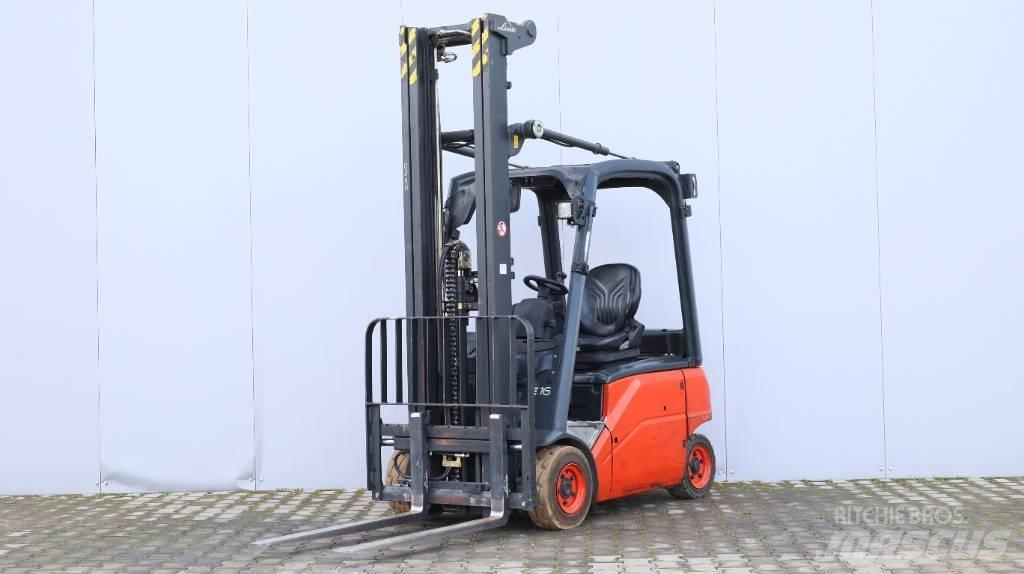 Linde E 16 P バッテリーフォークリフト