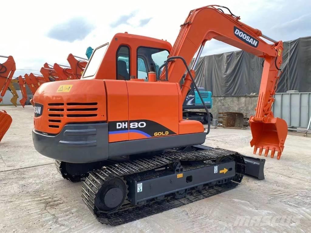 Doosan DH80 中型油圧ショベル 7ｔ-12ｔ（ユンボ・パワーショベル・バックホー）