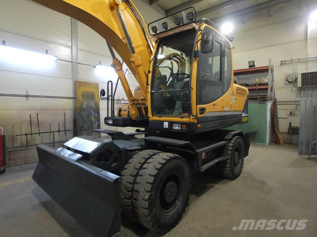 Hyundai R 160 W-9A ホイール式油圧ショベル（パワーショベル・ユンボ・バックホー）