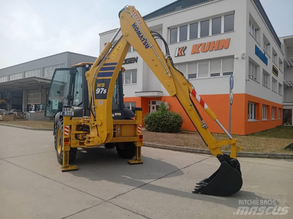 Komatsu WB 97 S- 8 バックホーローダー