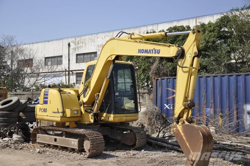 Komatsu PC 60 大型油圧ショベル12t以上（パワーショベル・ユンボ）