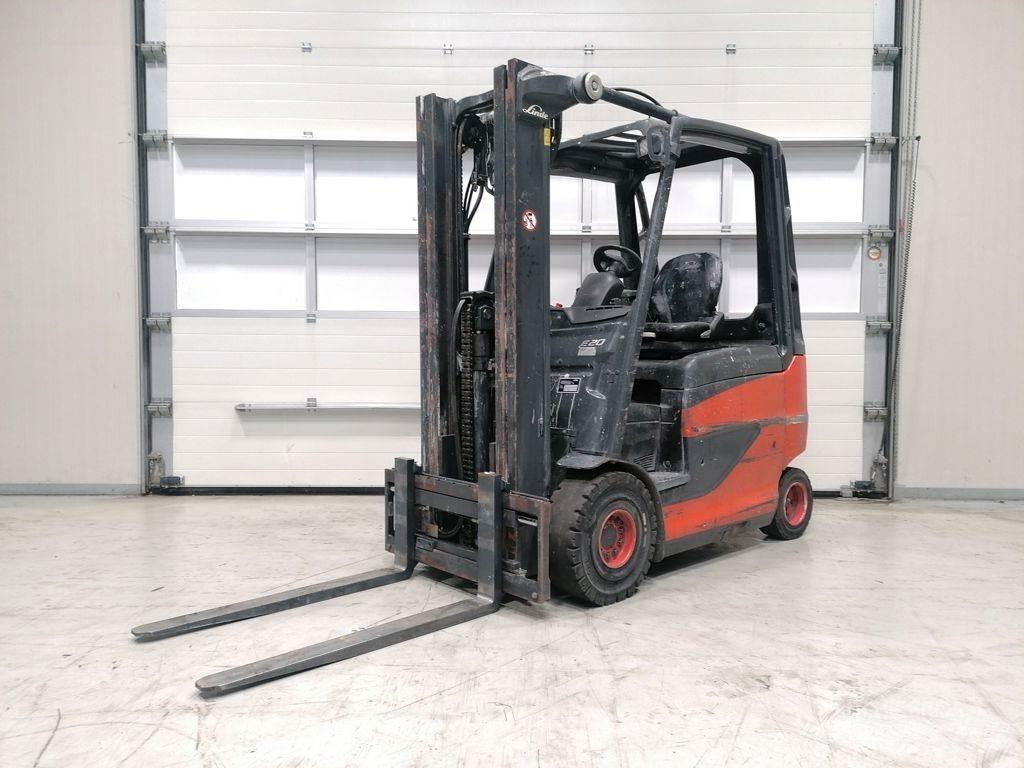Linde E20H-01/600 バッテリーフォークリフト