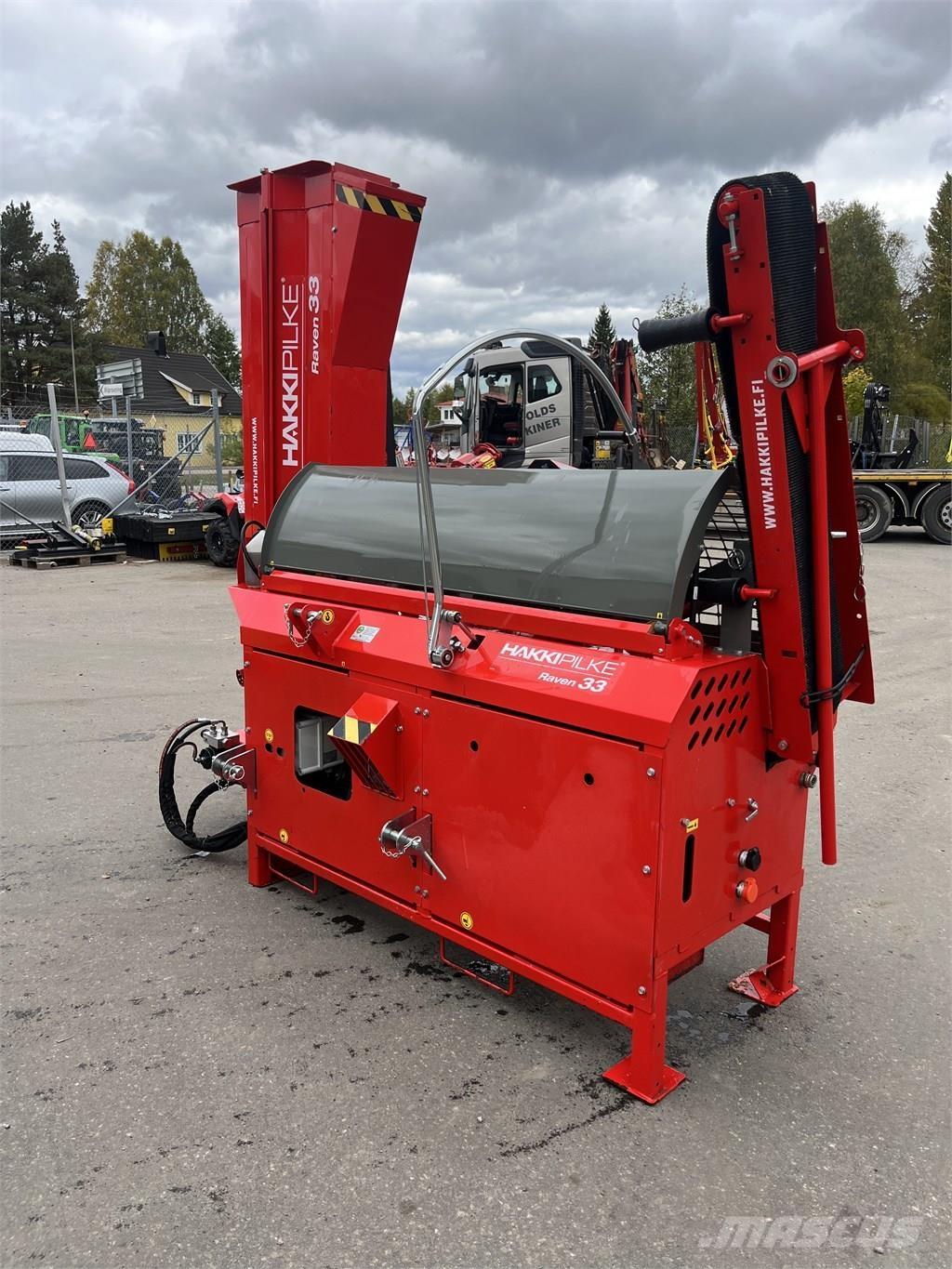 Hakki Pilke Raven 33 ウッドスプリッターとカッター