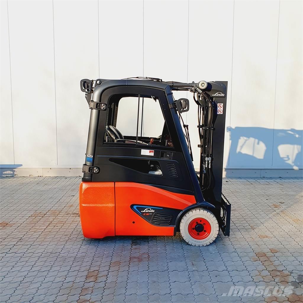 Linde E16C バッテリーフォークリフト