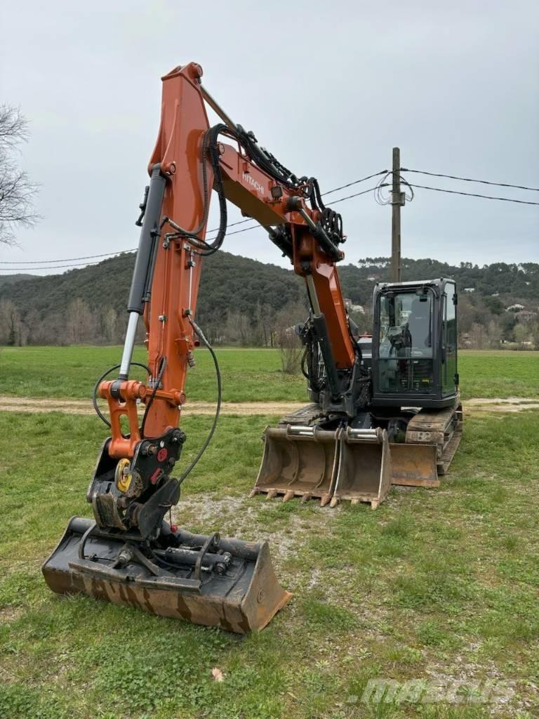 Hitachi ZX85USB-6 中型油圧ショベル 7ｔ-12ｔ（ユンボ・パワーショベル・バックホー）