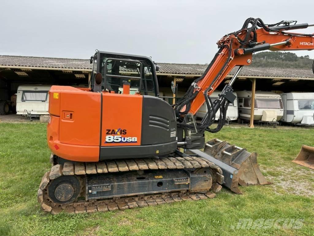 Hitachi ZX85USB-6 中型油圧ショベル 7ｔ-12ｔ（ユンボ・パワーショベル・バックホー）