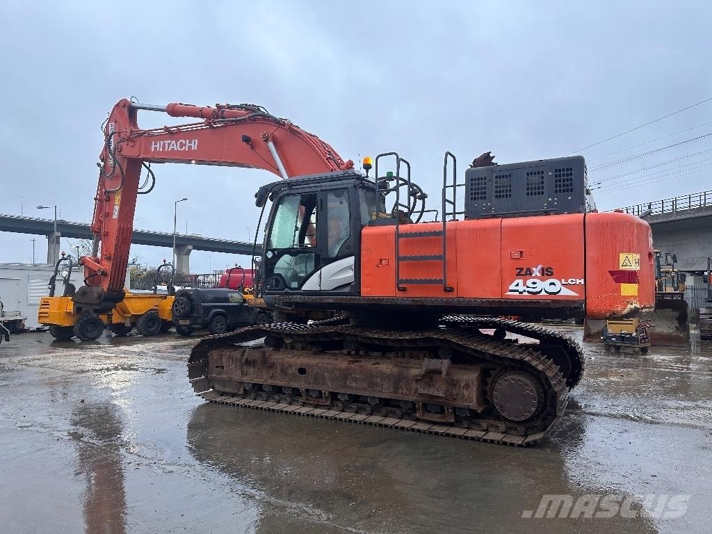 Hitachi ZX 490 LCH 大型油圧ショベル12t以上（パワーショベル・ユンボ）