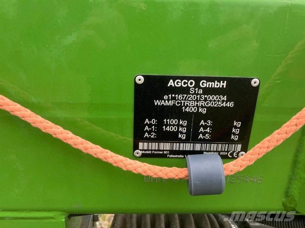 Fendt Former 801 テッダー・テッダーレーキ