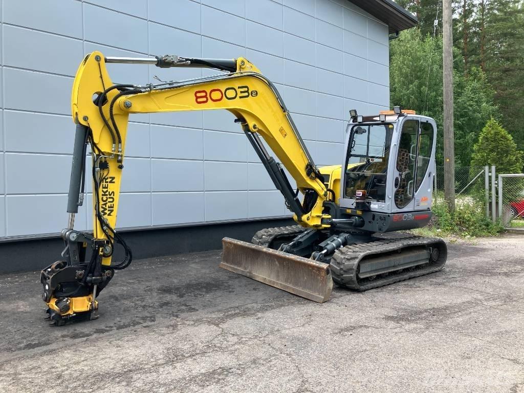 Wacker Neuson 8003-2 中型油圧ショベル 7ｔ-12ｔ（ユンボ・パワーショベル・バックホー）