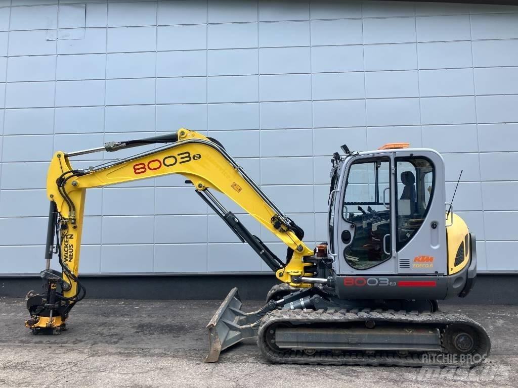 Wacker Neuson 8003-2 中型油圧ショベル 7ｔ-12ｔ（ユンボ・パワーショベル・バックホー）