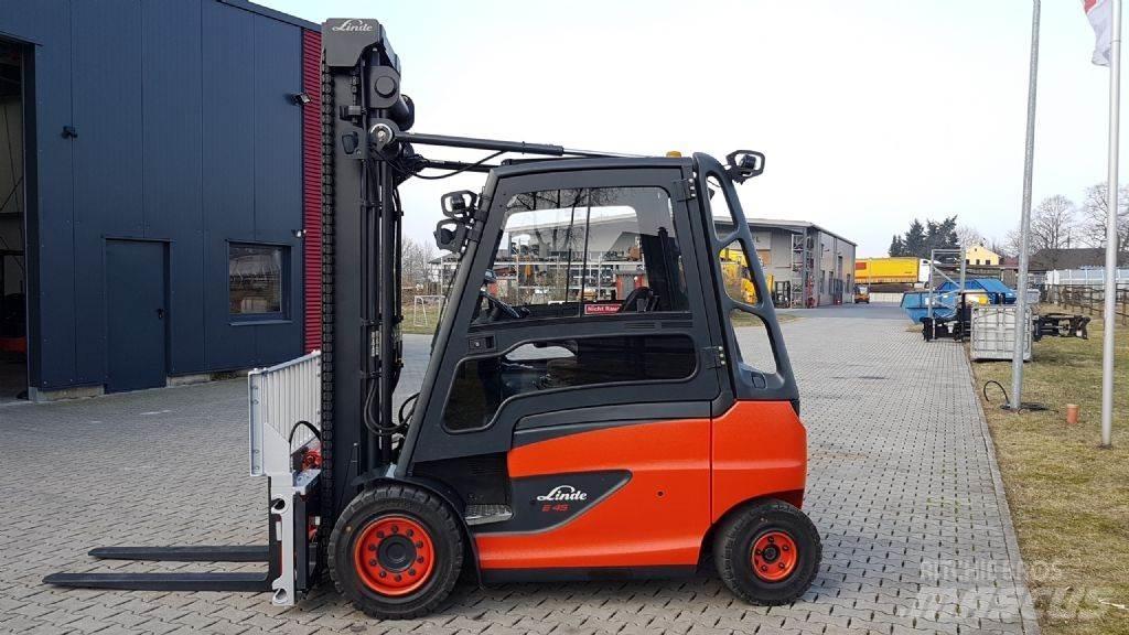Linde E45H-01/550 バッテリーフォークリフト