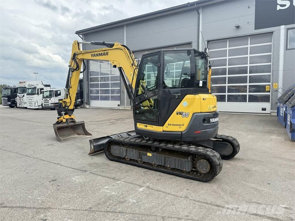Yanmar Vio 80-1A 中型油圧ショベル 7ｔ-12ｔ（ユンボ・パワーショベル・バックホー）