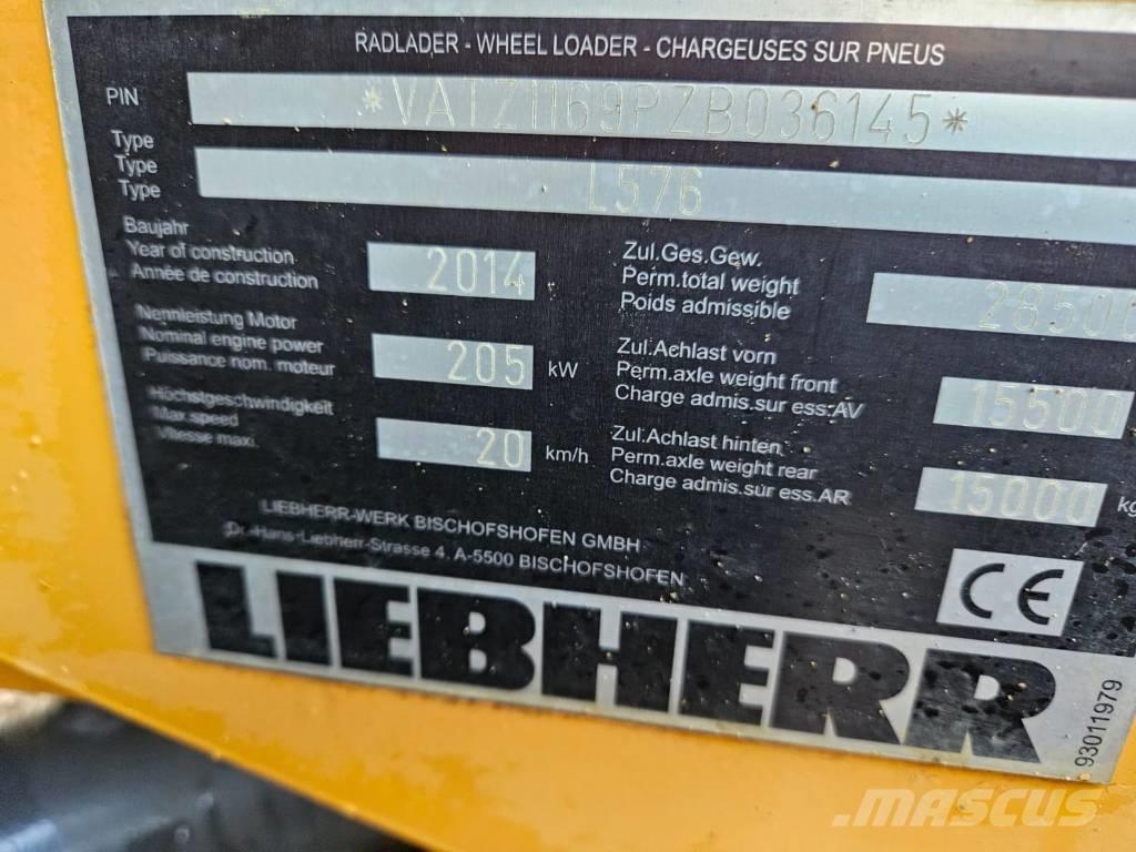 Liebherr L 576 ホイールローダー・タイヤショベル