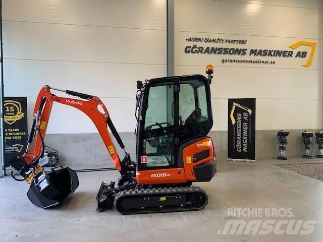Kubota KX 019-4 ミニ油圧ショベル 7t以下（ミニユンボ・ミニディガー）