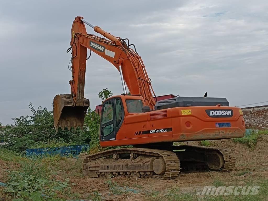 Doosan DX420LC 中型油圧ショベル 7ｔ-12ｔ（ユンボ・パワーショベル・バックホー）
