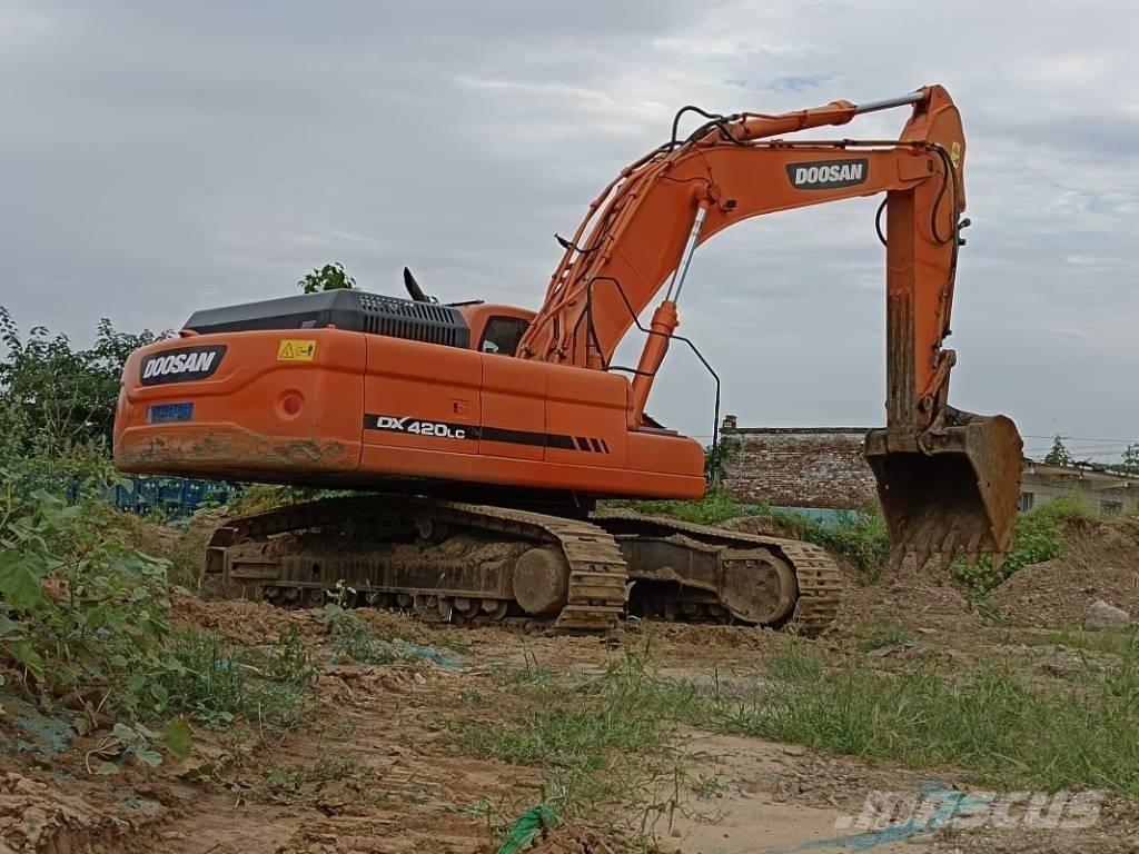 Doosan DX420LC 中型油圧ショベル 7ｔ-12ｔ（ユンボ・パワーショベル・バックホー）