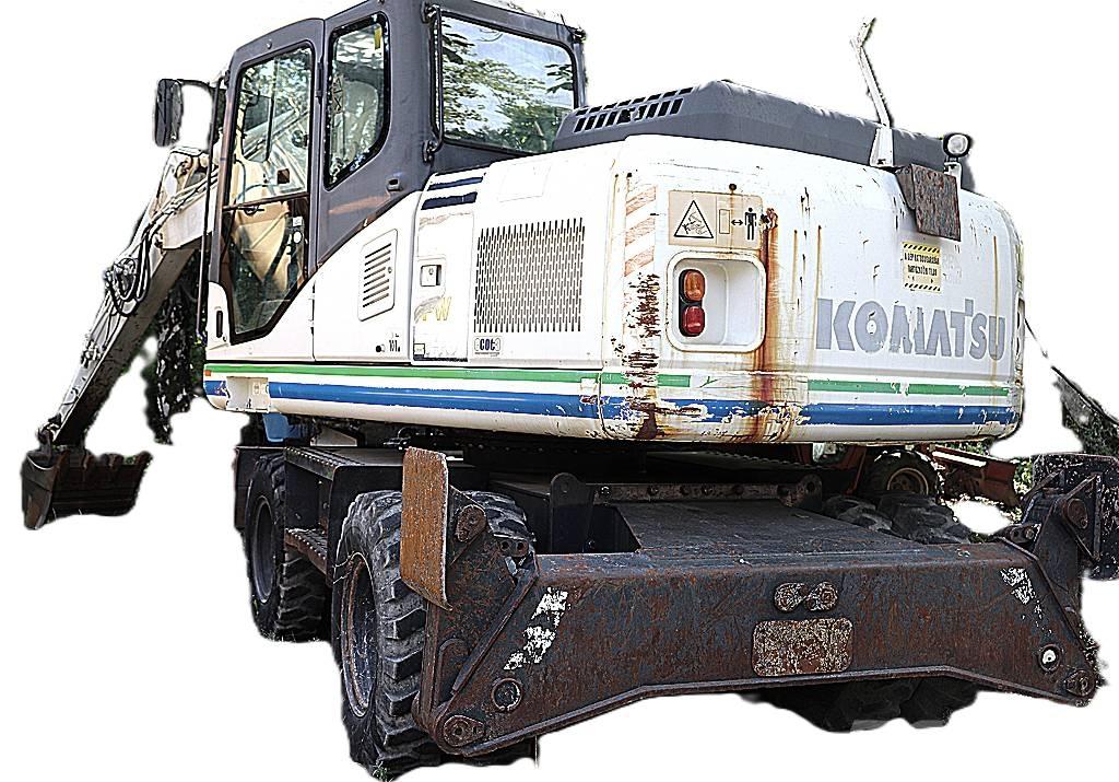 Komatsu PW 140-7 バックホーローダー