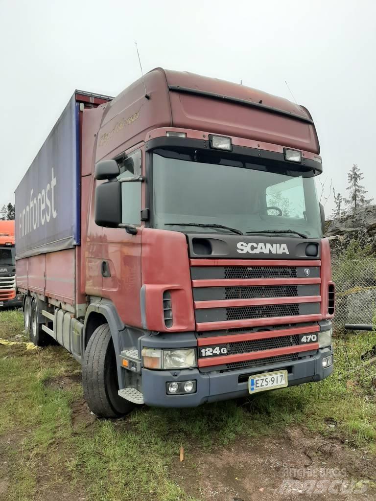 Scania R 124 カーテンサイダートラック